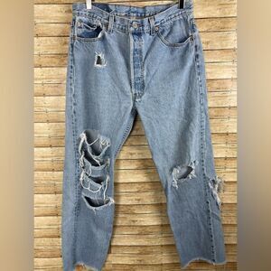 Levi’s 501 Distressed Jeans sz 36x30